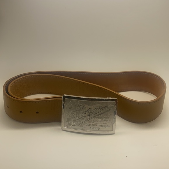 Louis Vuitton Travelling Requisites Tan Belt - Picture 2 of 5